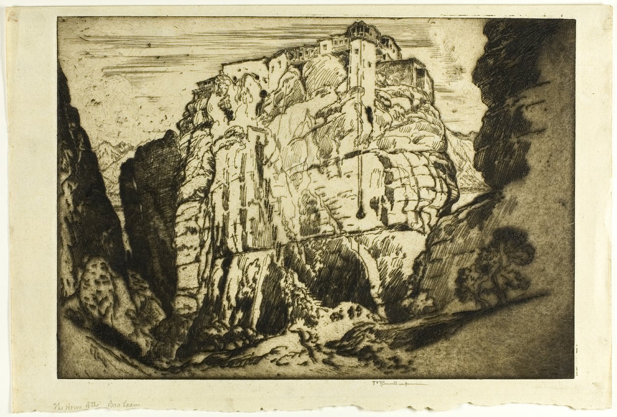 A casa do Baa Laam de Joseph Pennell