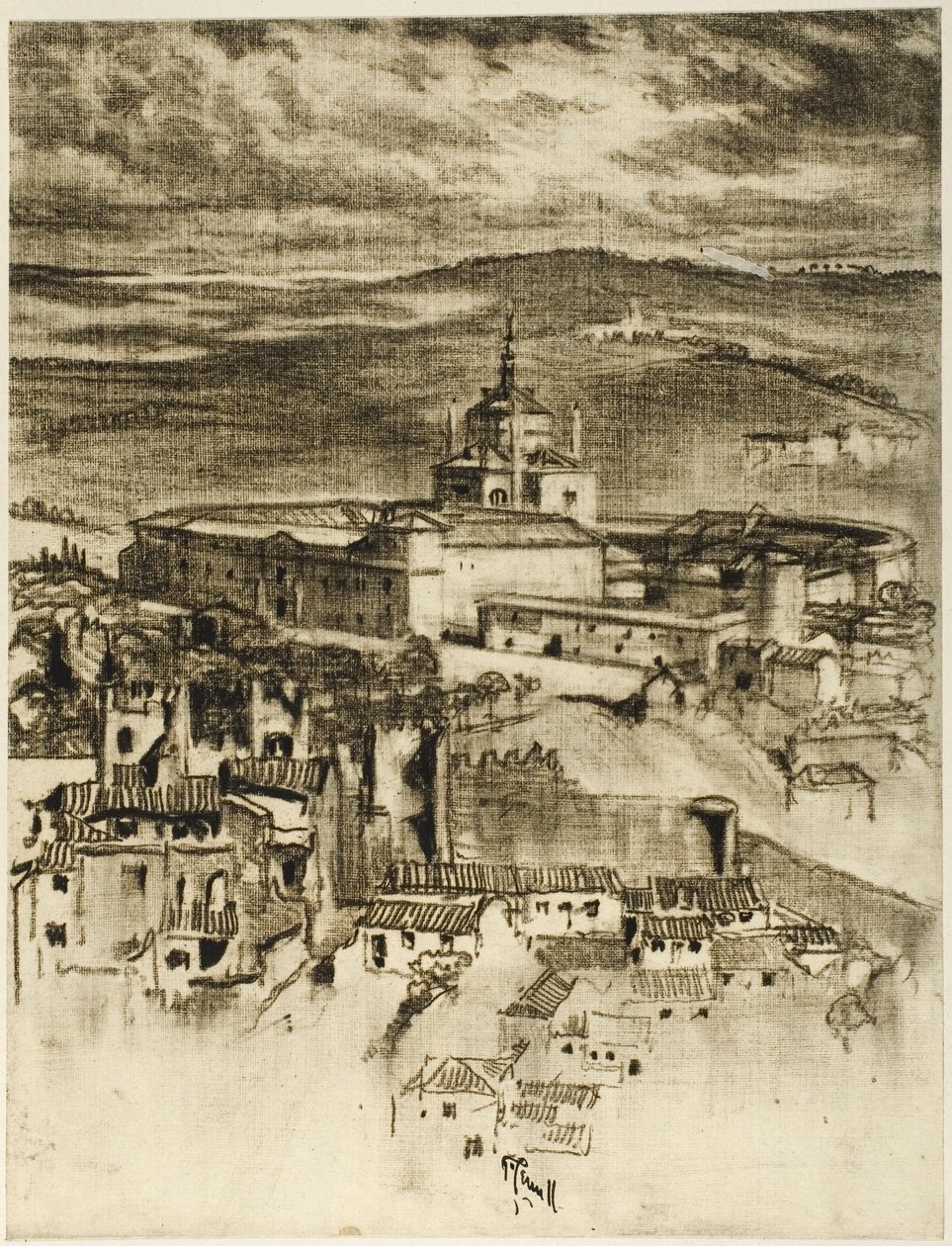 O Hospício de São João, Toledo de Joseph Pennell
