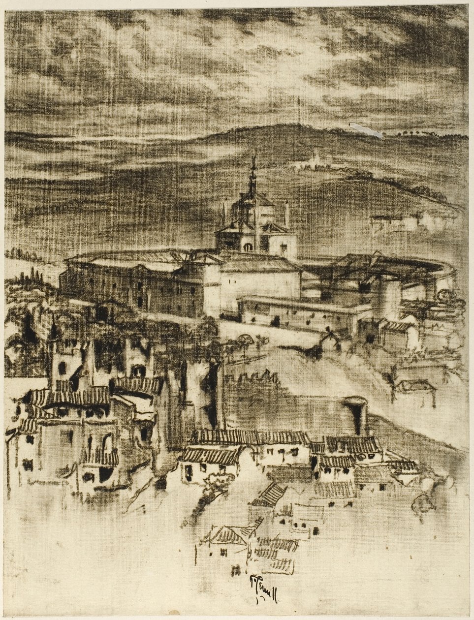O Hospício de São João, Toledo de Joseph Pennell