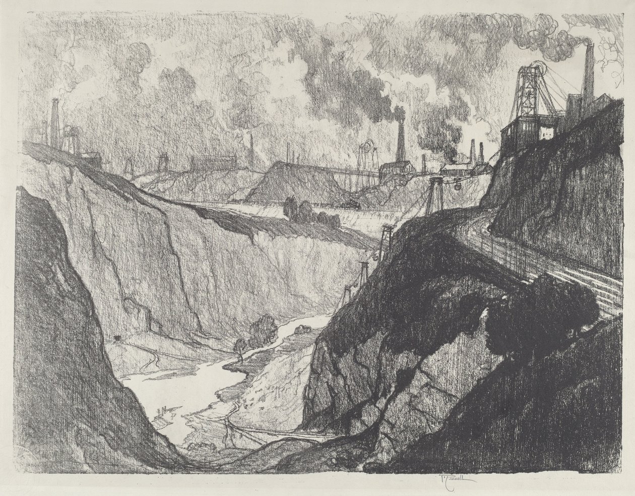 A mina de ferro de Joseph Pennell