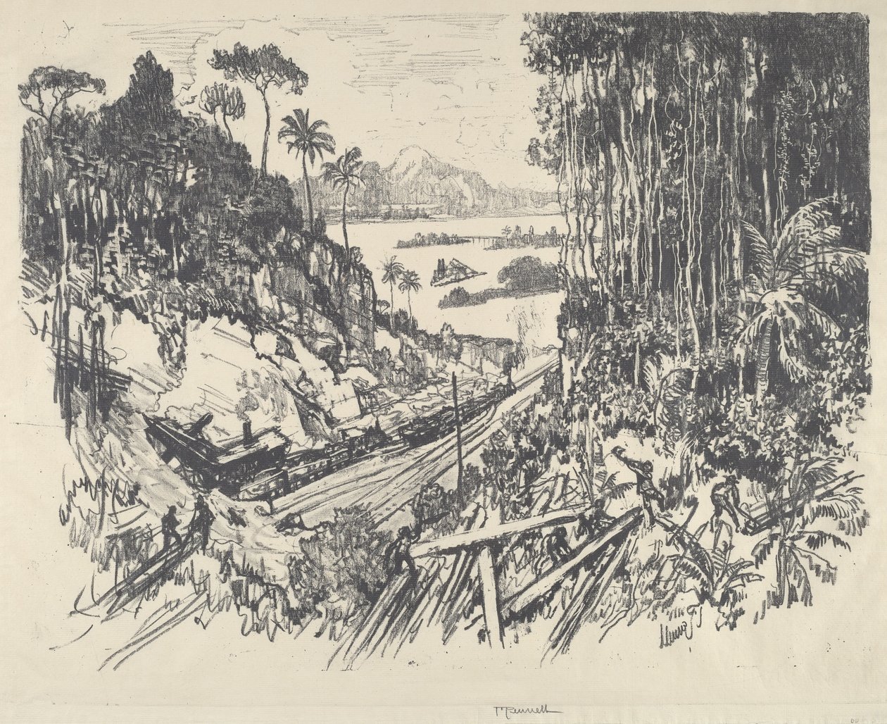 A selva de Joseph Pennell