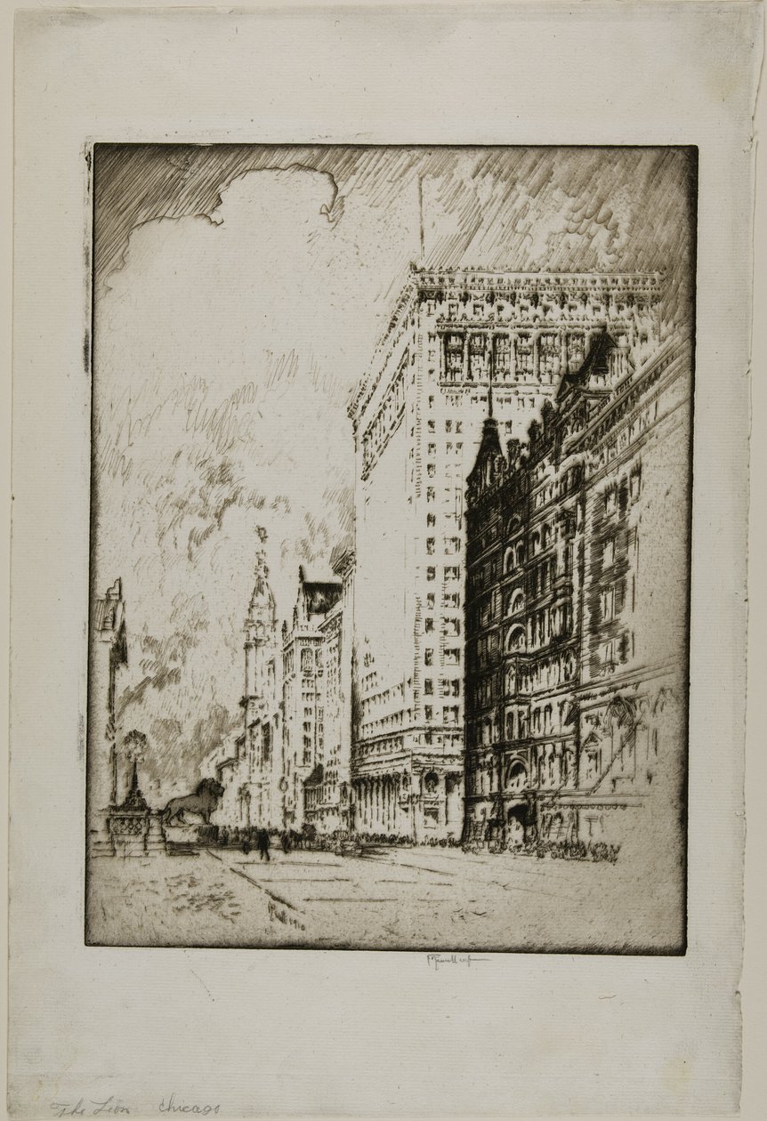O Leão, Chicago de Joseph Pennell