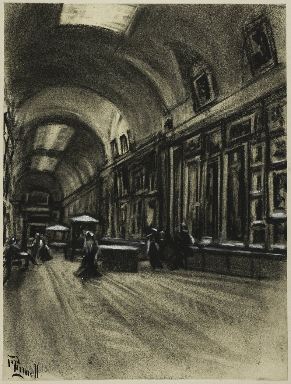A Galeria Longa, Prado de Joseph Pennell