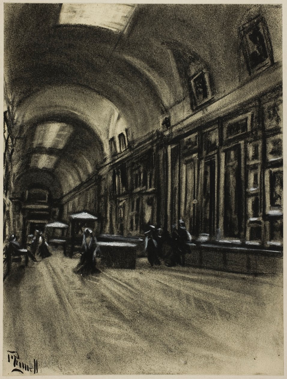 A Galeria Longa, Prado de Joseph Pennell
