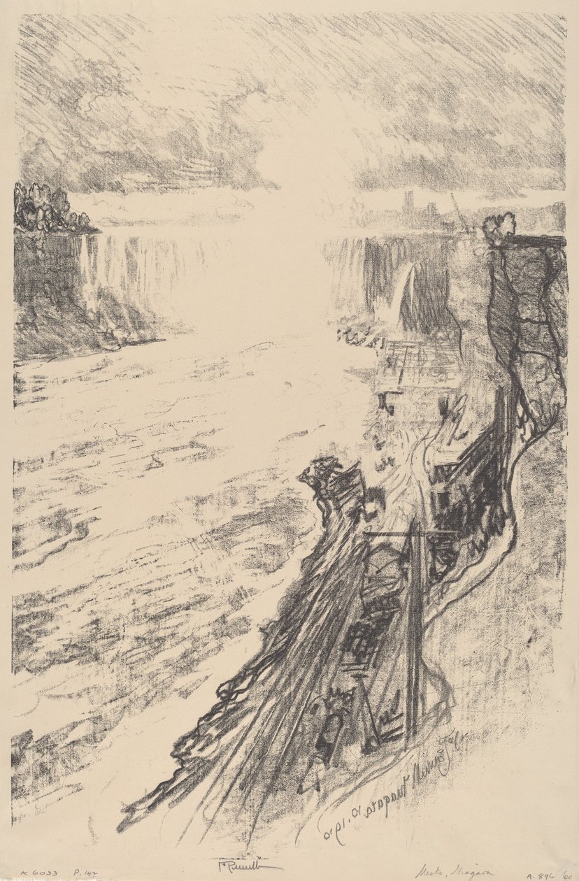 O mistério da névoa de Joseph Pennell
