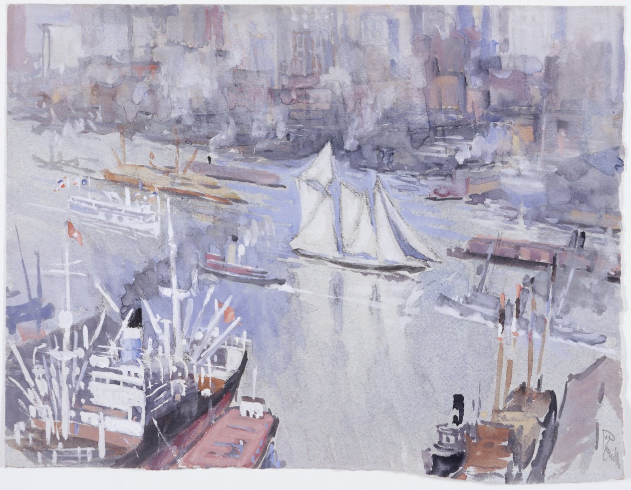 A Escuna de Joseph Pennell