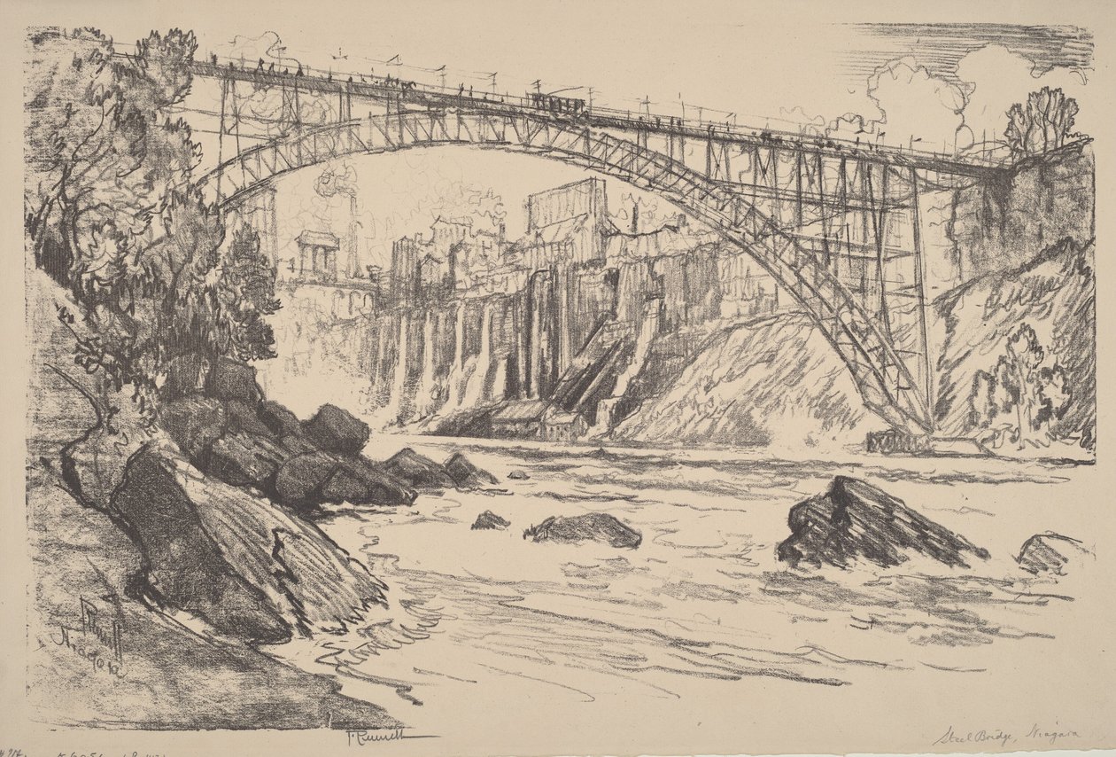 A Ponte de Aço de Joseph Pennell