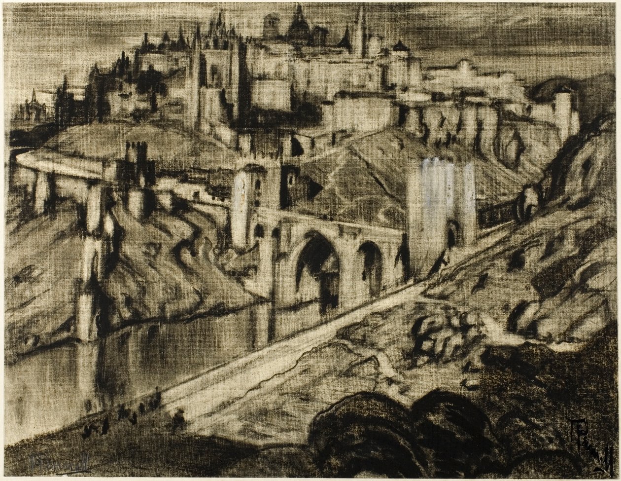 A cidade imponente, Toledo de Joseph Pennell
