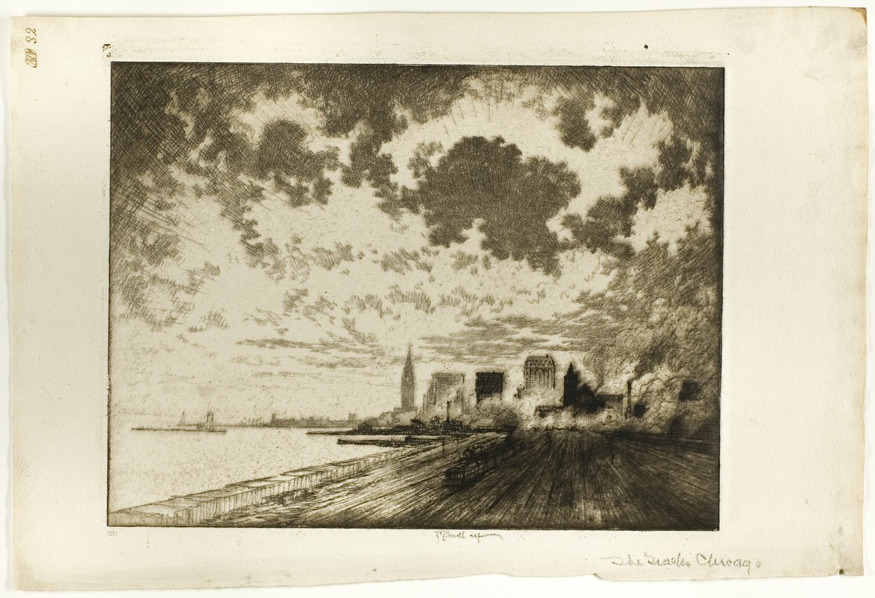 As trilhas, Chicago de Joseph Pennell