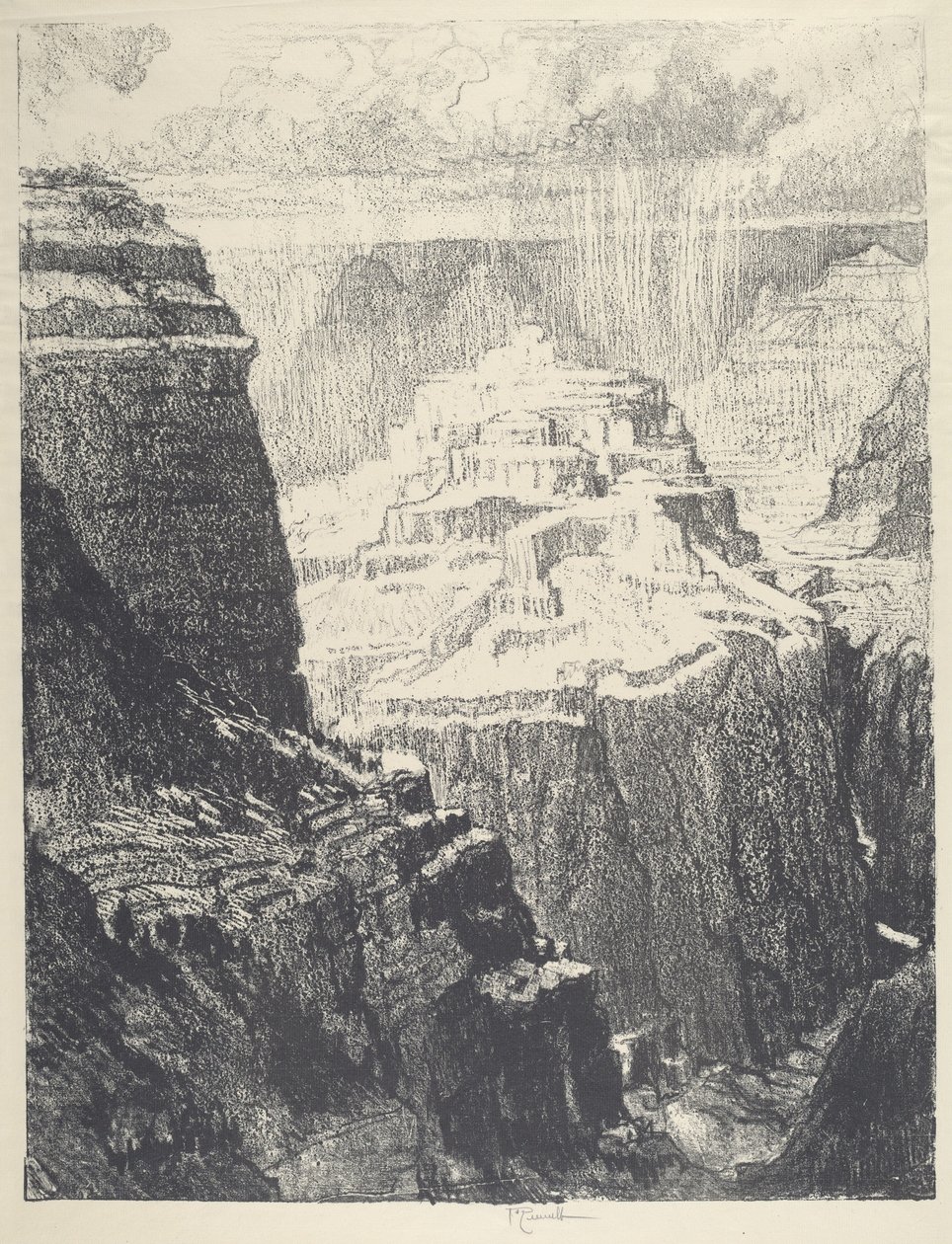 A Cidade Murada de Joseph Pennell