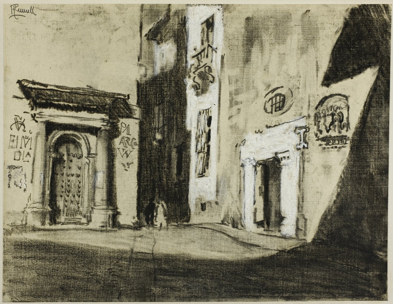 Ruas de Toledo de Joseph Pennell