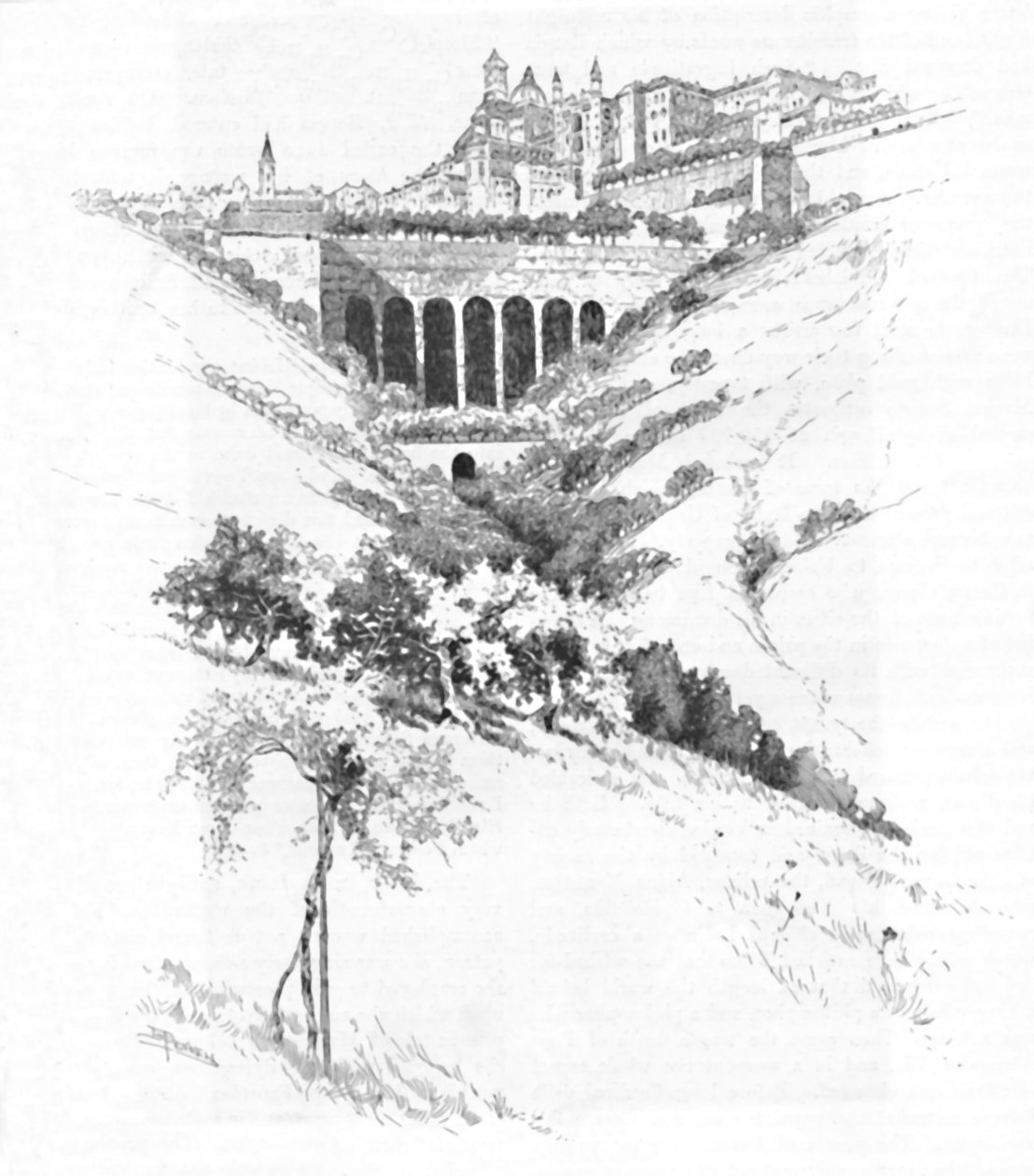 Urbino, 1886 de Joseph Pennell