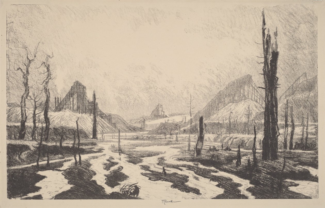 Vale da desolação de Joseph Pennell