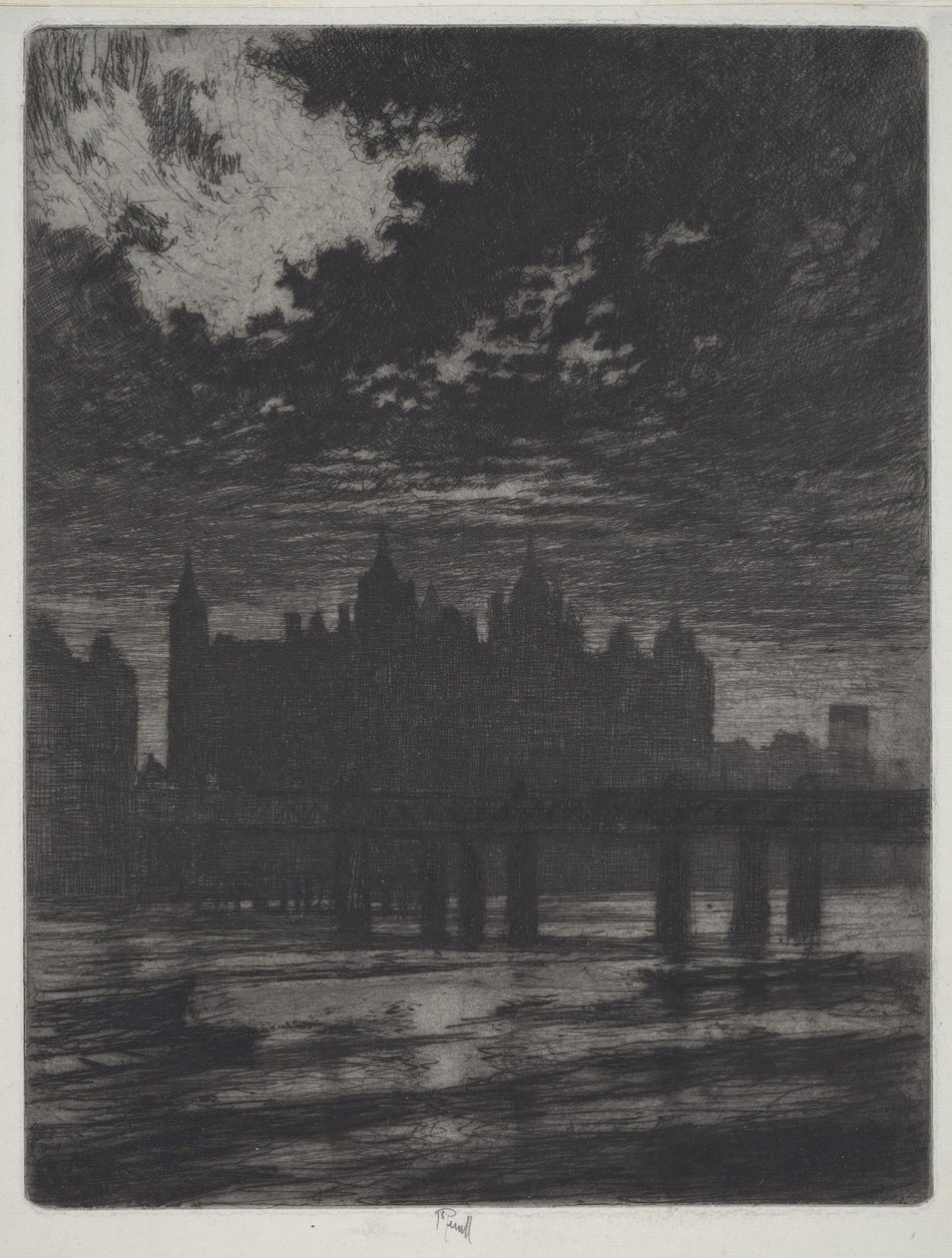 Whitehall Court de Joseph Pennell