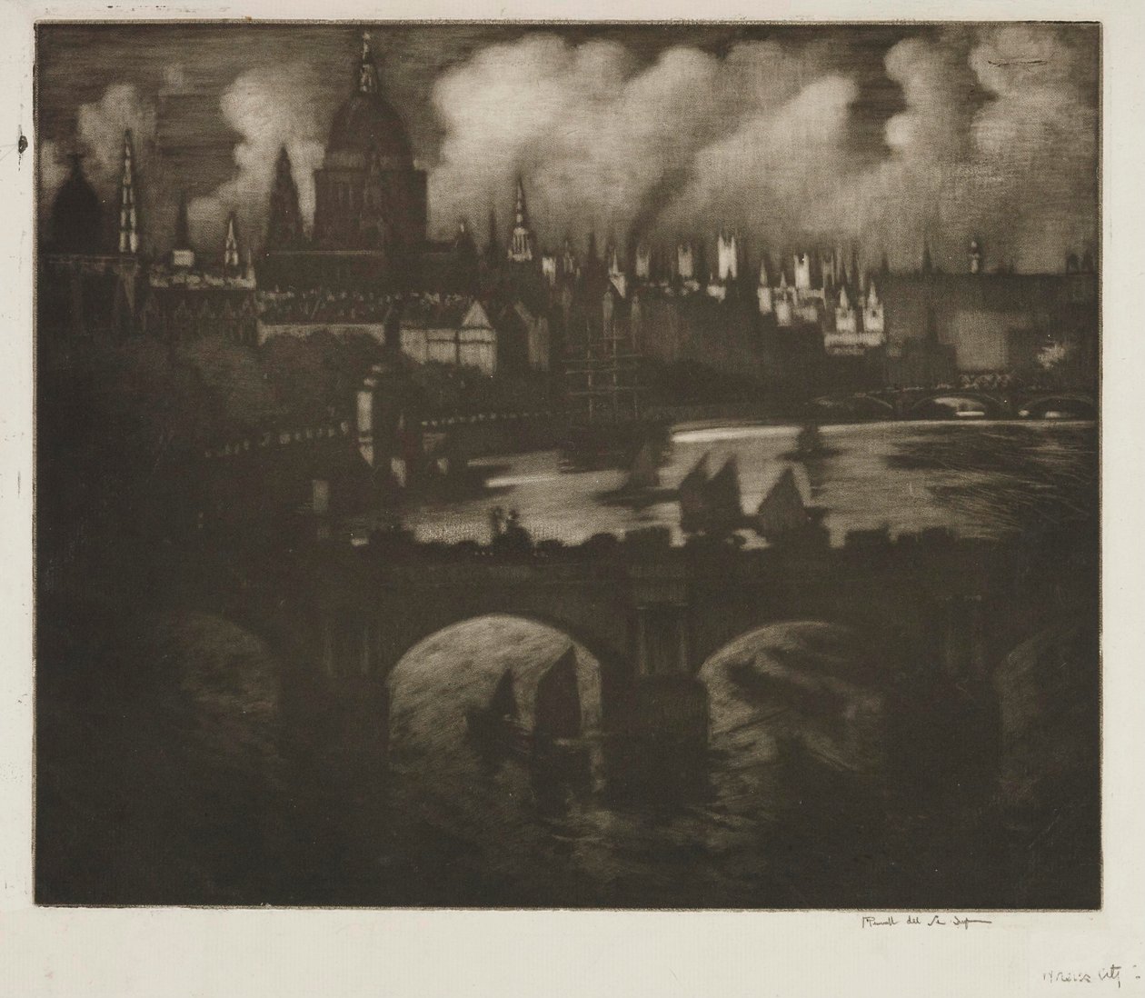A cidade de Wren de Joseph Pennell