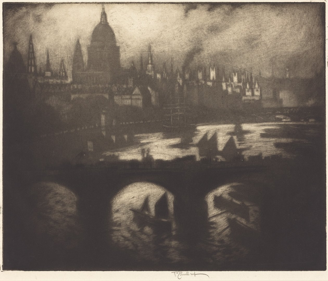 A cidade de Wren de Joseph Pennell