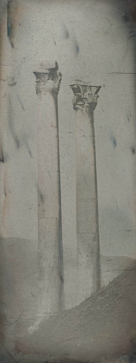 53. Atenas. Templo de Baco, 1842. de Joseph Philibert Girault De Prangey
