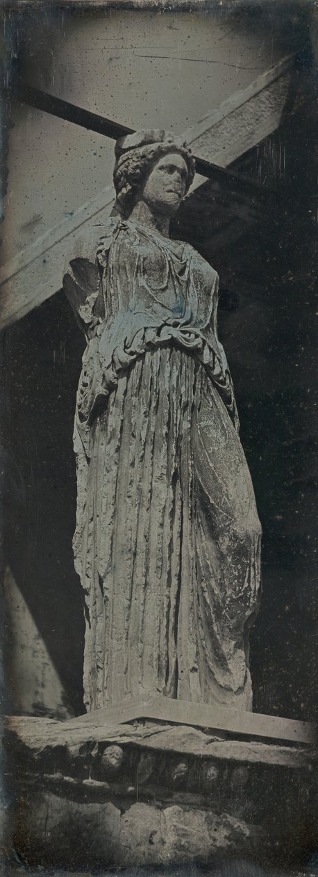 Caryatid, Erechtheion, Atenas, 1842. de Joseph Philibert Girault De Prangey
