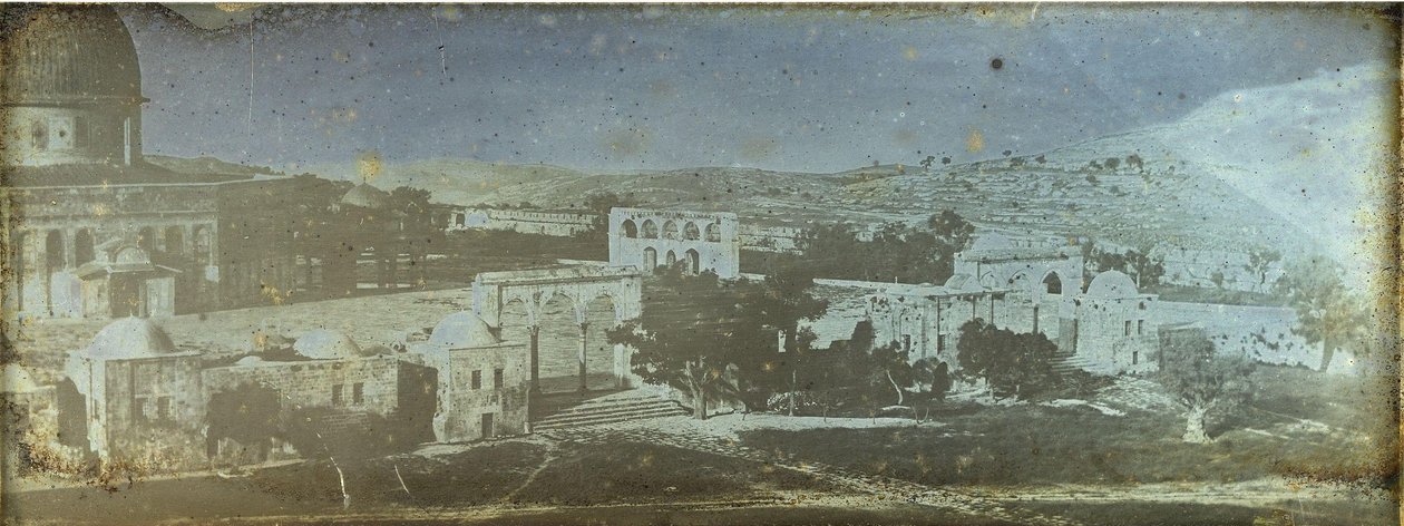 Jerusalém: Cúpula da Rocha de Joseph Philibert Girault De Prangey