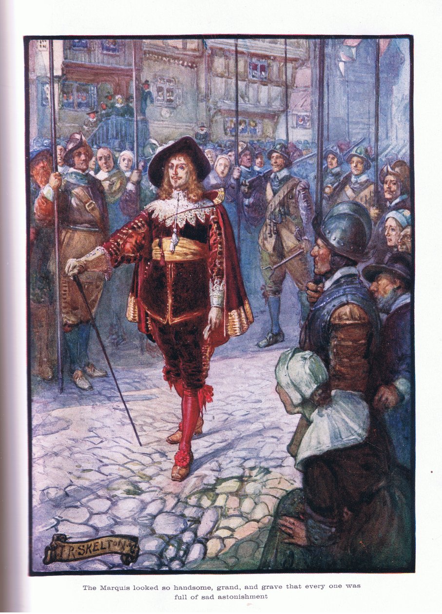 O Marquês parecia tão bonito, grandioso e sério, que todos estavam cheios de tristeza, 1910 de Joseph Ratcliffe Skelton