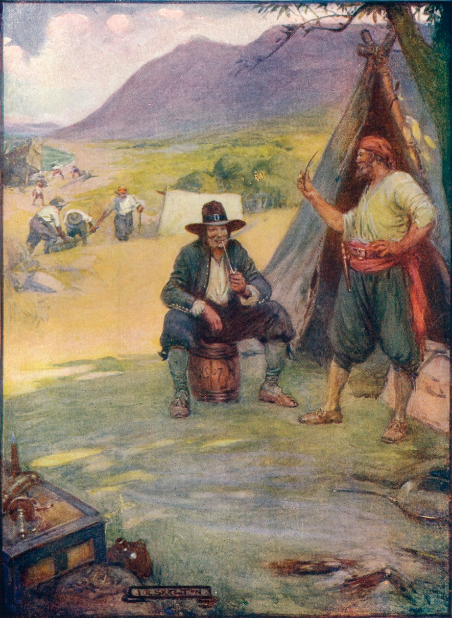 Onde está a grande cidade da Cidade do Cabo, montam suas tendas e cabanas, c1908, c1920. de Joseph Ratcliffe Skelton