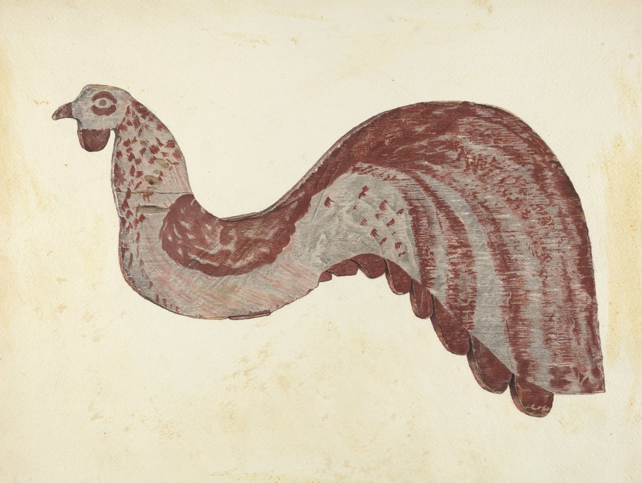 Cock Weather Cata-vento, 19351942. de Joseph Rothenberg