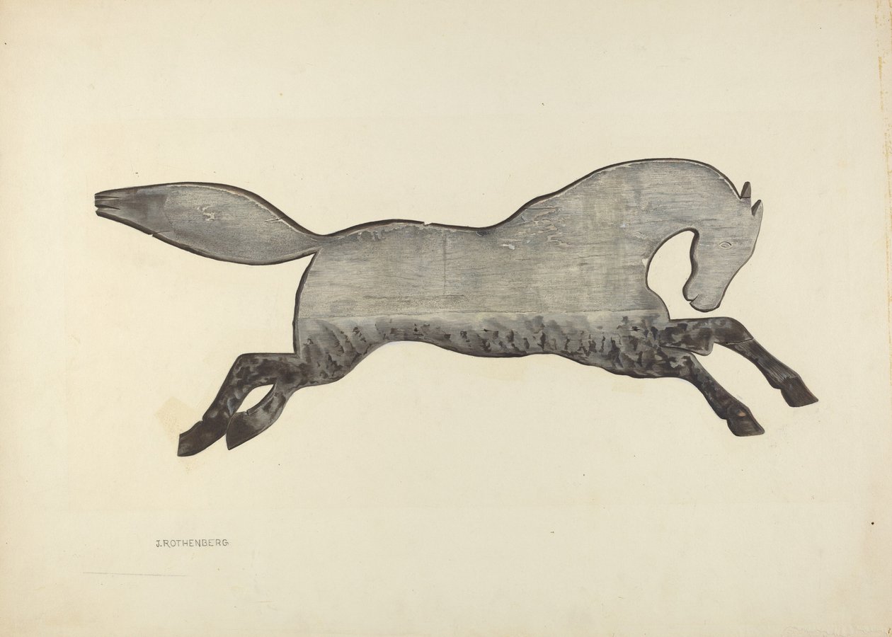 Cavalo Cata-vento, 19351942. de Joseph Rothenberg