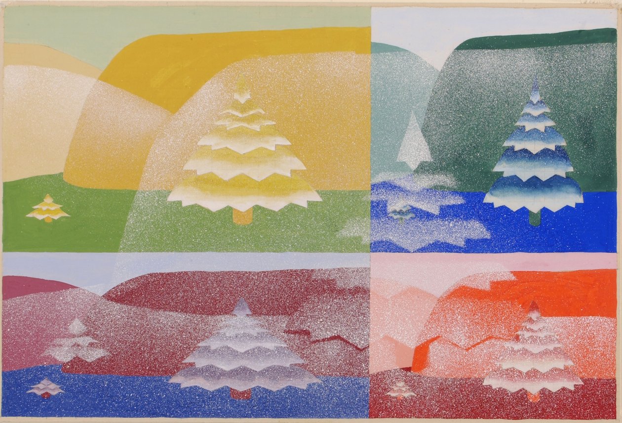 Árvores (da série Bases Matemáticas das Artes) de Joseph Schillinger