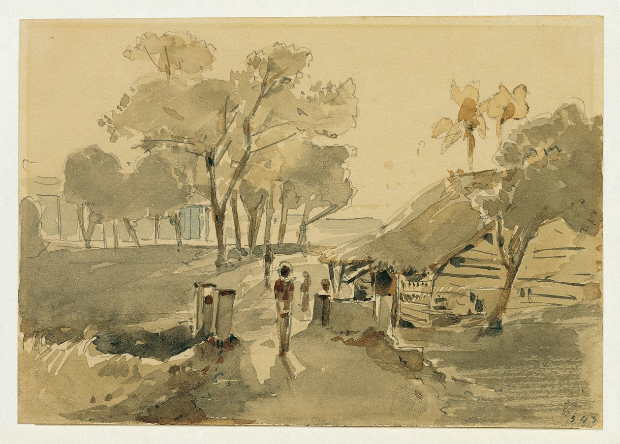 Point de Galle auf Ceylon (Sri Lanka) de Joseph Selleny