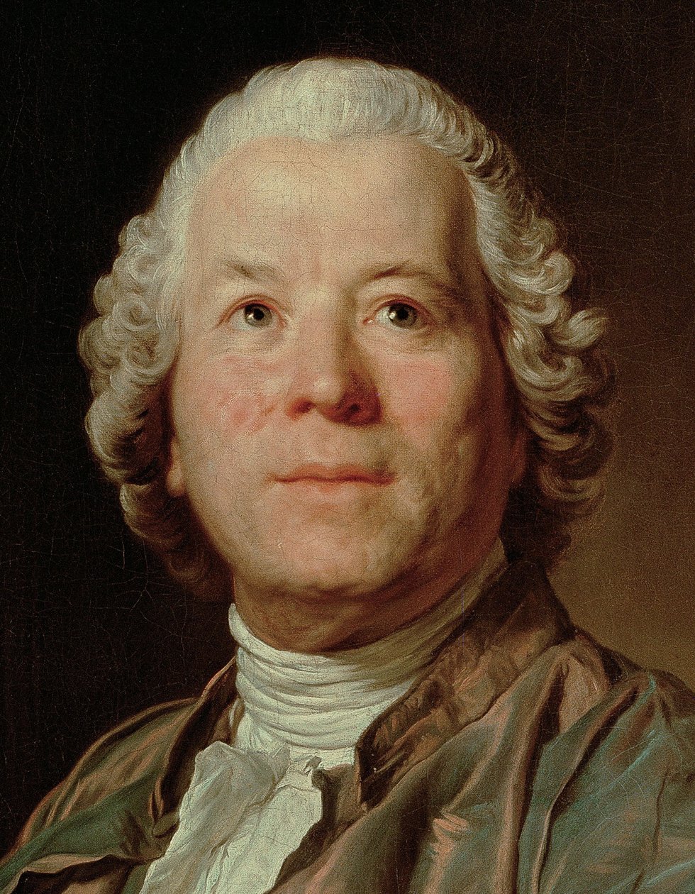 Christoph Willibald von Gluck no Spinet de Joseph Siffred Duplessis