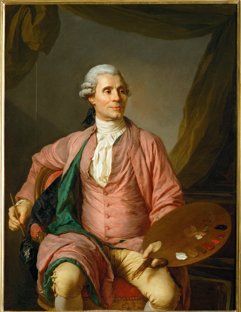 Joseph-Marie Vien, pintor ... de Joseph Siffred Duplessis