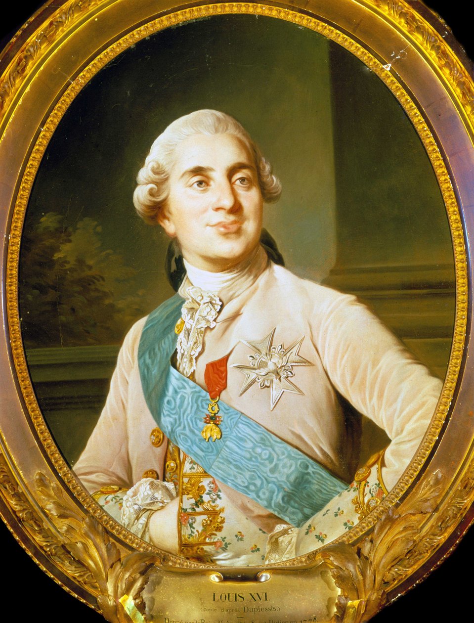 Retrato de Luís XVI (1754 - 1793) por Duplessis. de Joseph Siffred Duplessis