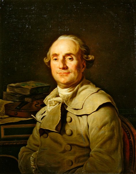 Retrato de Michel-Paul Guy de Chabanon de Joseph Siffred Duplessis