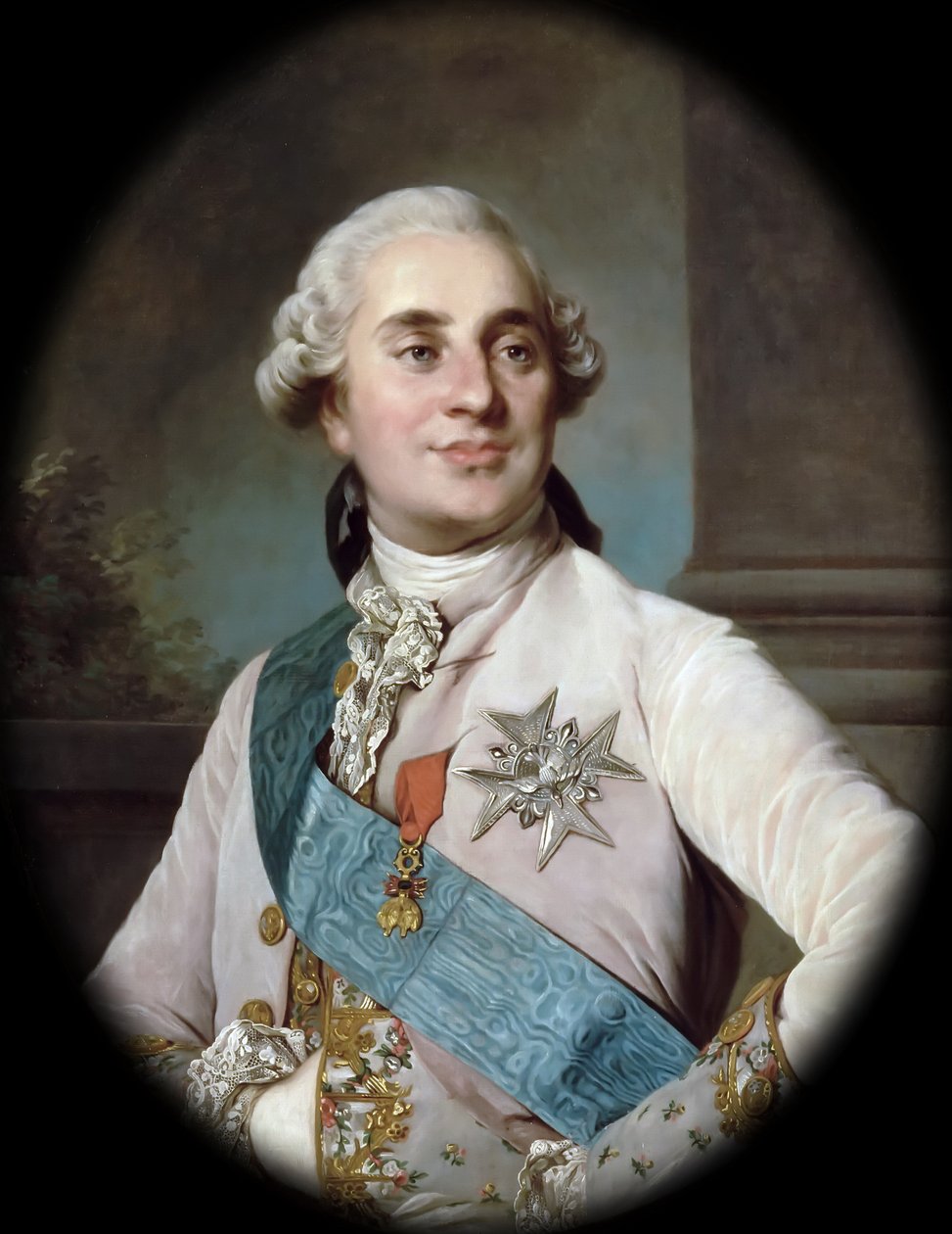 Retrato do rei Luís XVI 1754-1793 de Joseph Siffred Duplessis