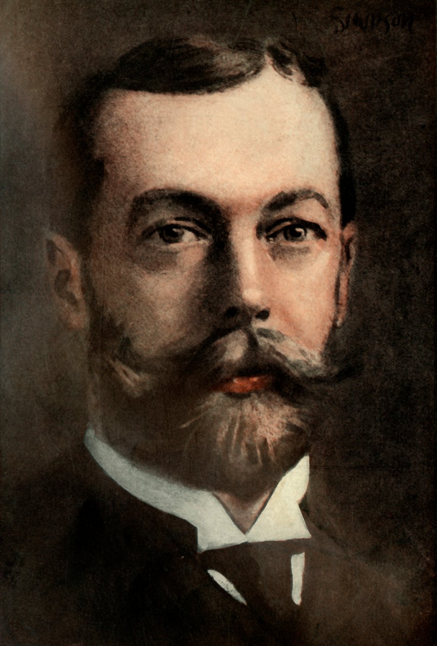 George V., rei da Inglaterra, 1910. de Joseph Simpson