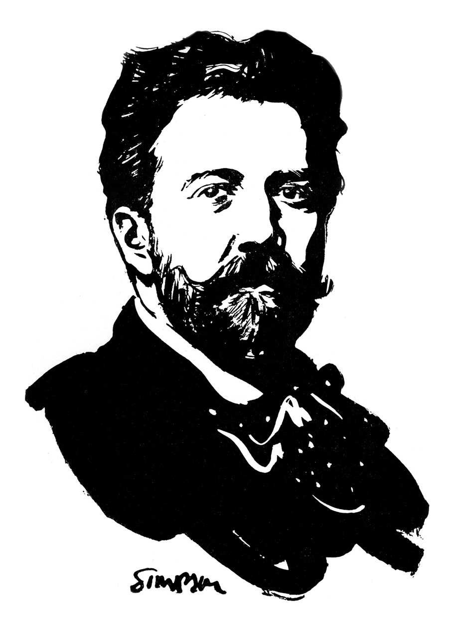 Sir Henry Wood, maestro inglês, 1912 de Joseph Simpson