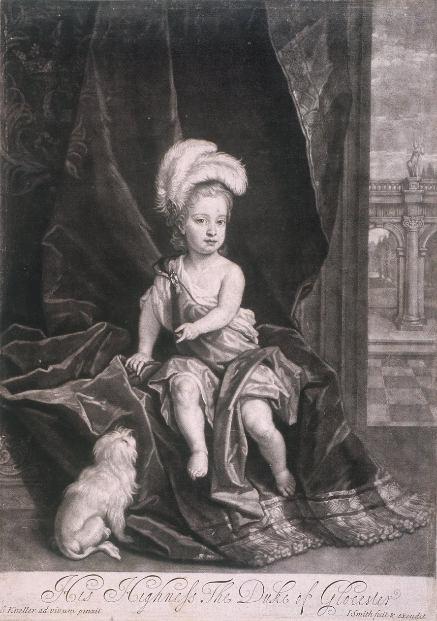 William, Duque de Gloucester, quando criança, c1720 de Joseph Smith