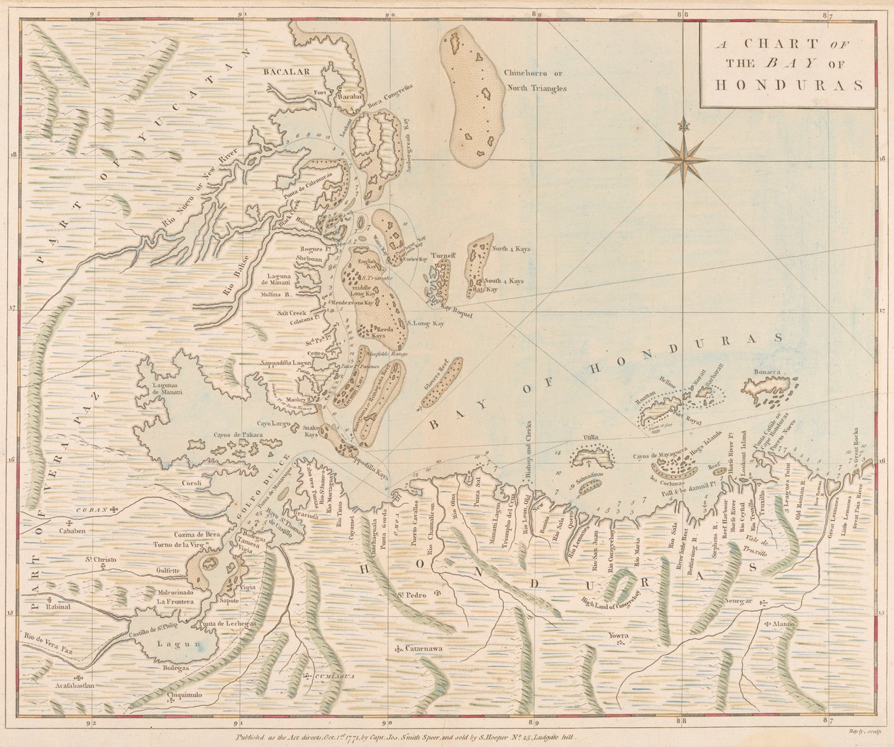 Uma carta da Baía das Honduras de Joseph Smith Speer