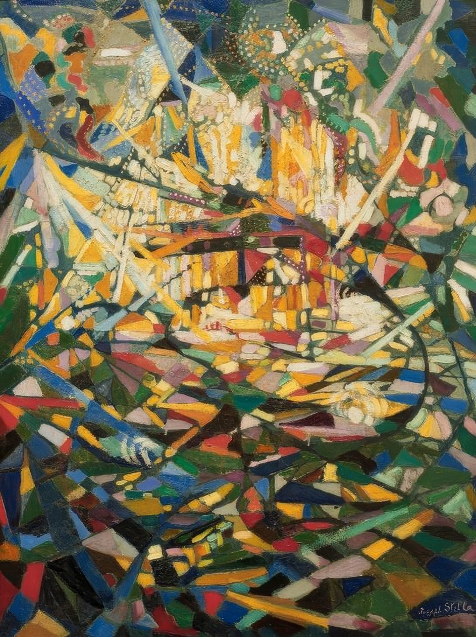 Batalha das Luzes, Coney Island de Joseph Stella