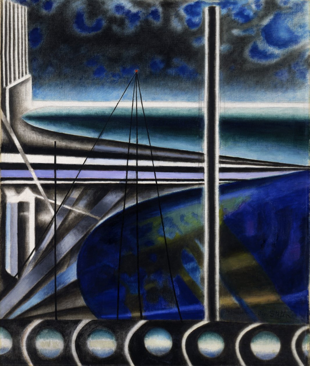 Porto Metropolitano de Joseph Stella