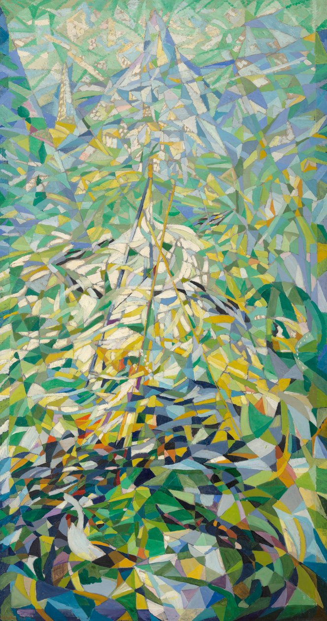 Primavera (A Procissão) de Joseph Stella