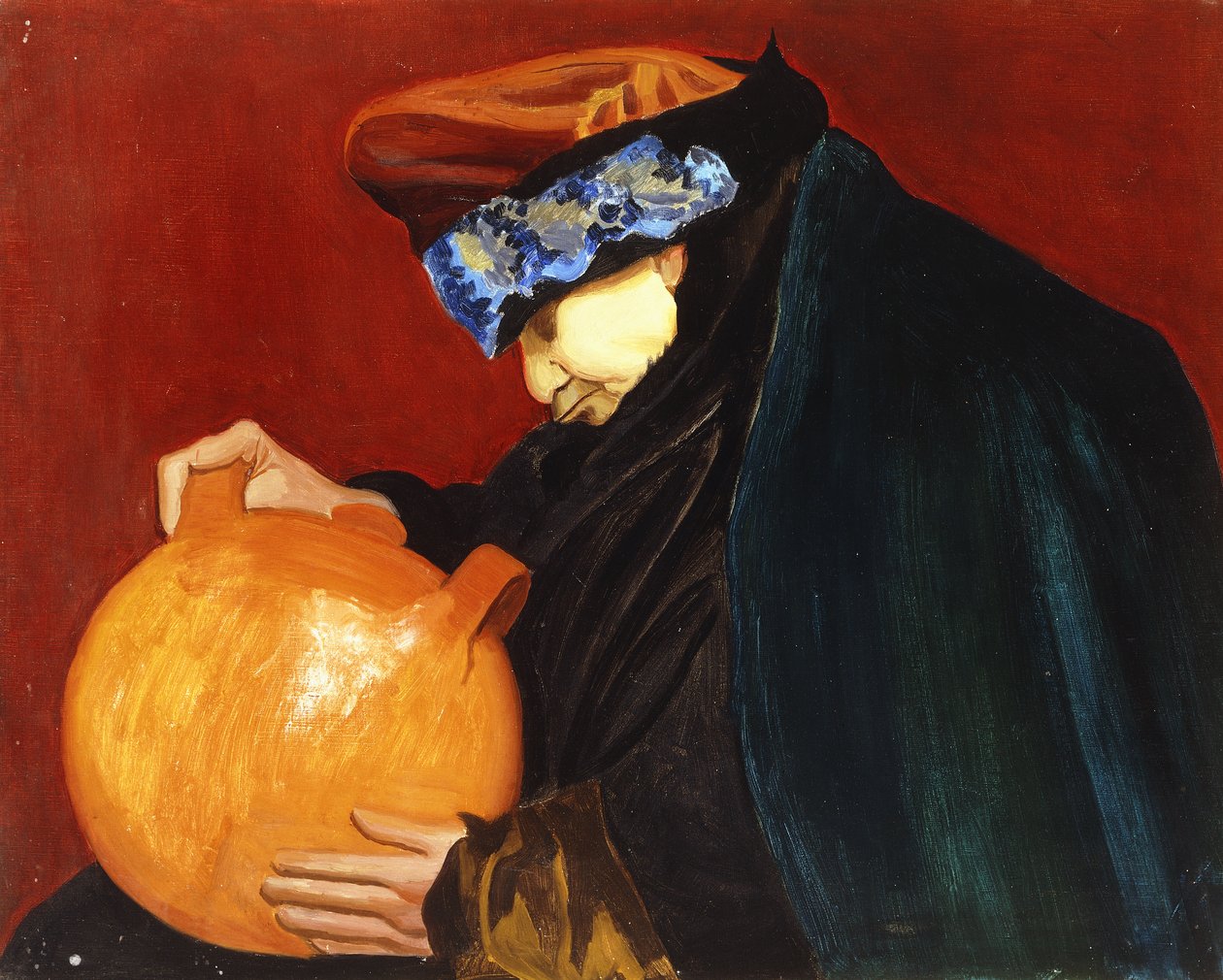 A Mulher Cochilando de Joseph Stella