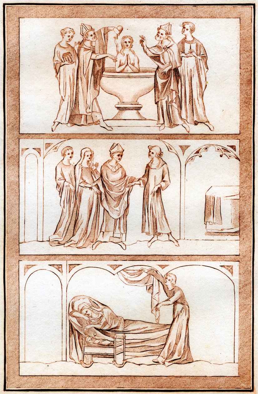 A vida de Thomas Becket, 1801. de Joseph Strutt