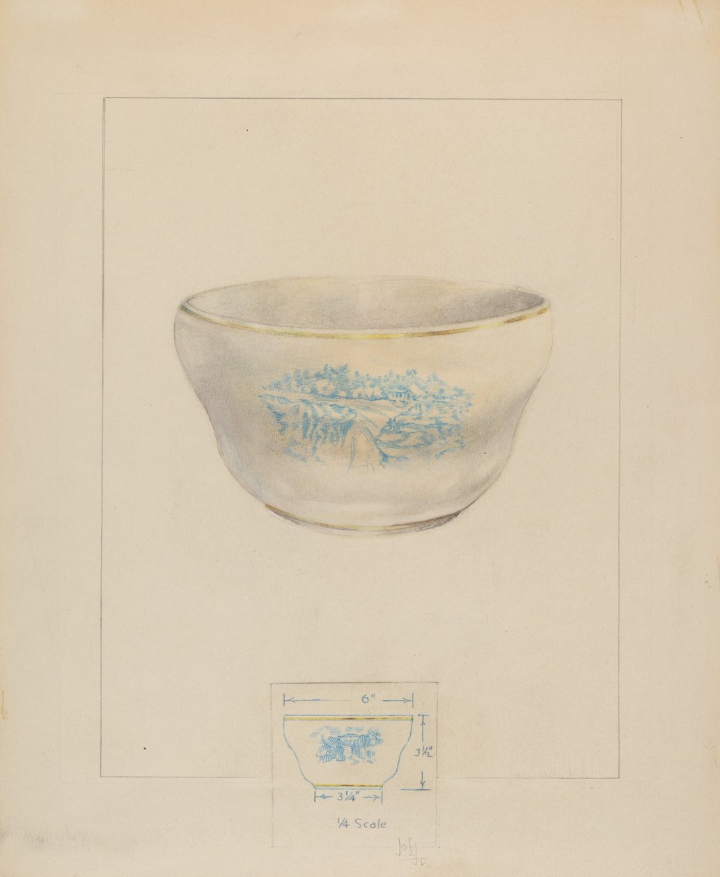 Tigela de Joseph Sudek