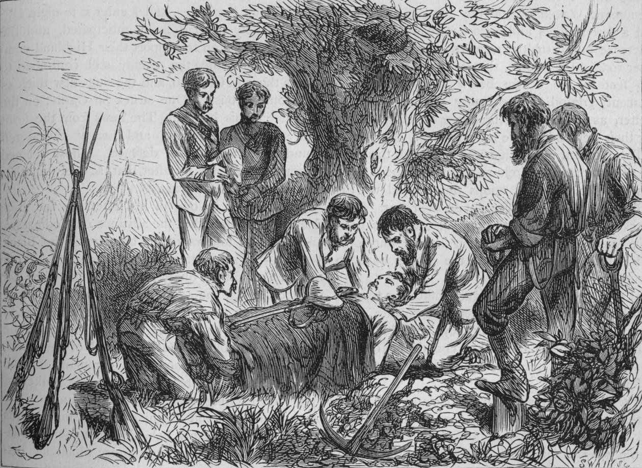Funeral de Eyre, c1880 de Joseph Swain