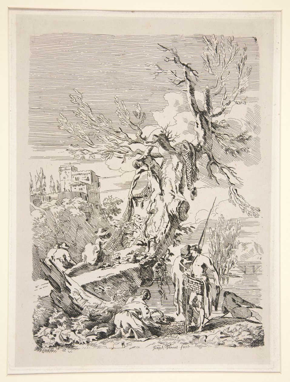 Regresso da Pesca de Claude Joseph Vernet