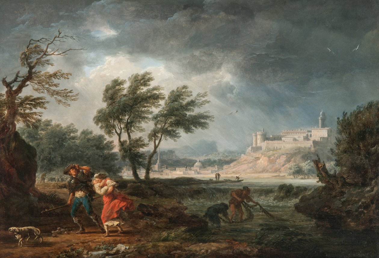 Os quatro momentos do dia: Meio-dia de Joseph Vernet