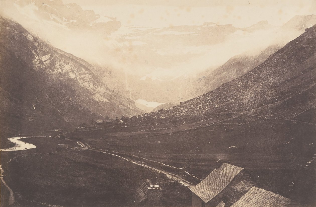 Cirque de Gavarnie, St Sauveur, 1853. de Joseph Vigier