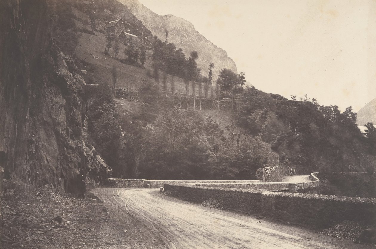 Estrada de Pierrefitte a Luz St Sauveur, 1853. de Joseph Vigier