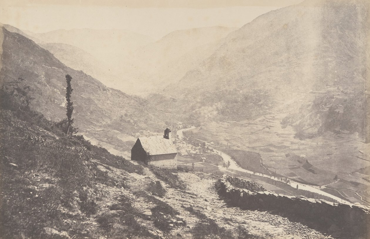 Vale Bosost, tirado do Capilla San Antonio, 1853. de Joseph Vigier